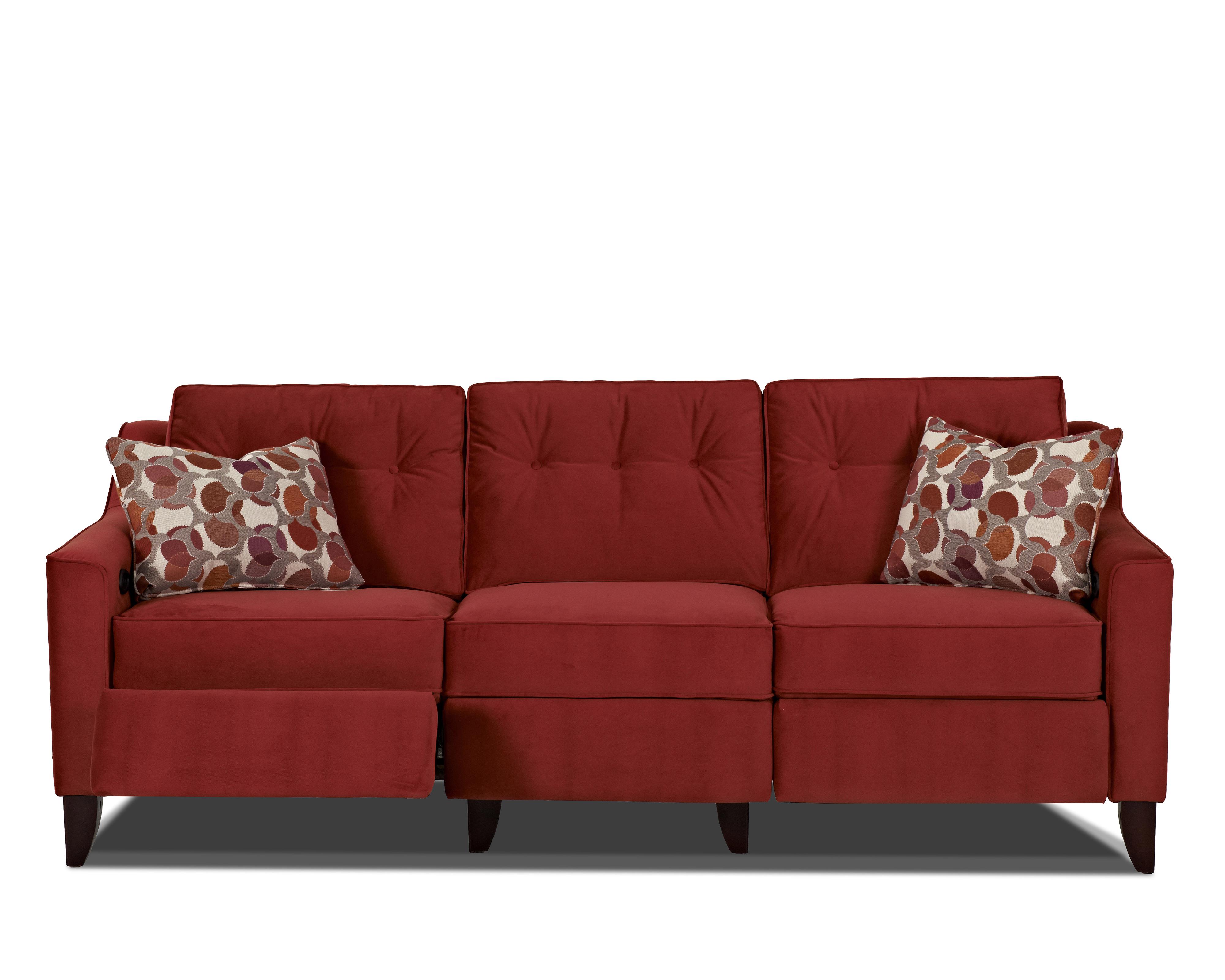 Trisha Yearwood Home Audrina Contemporary High Leg Power Reclining Sofa